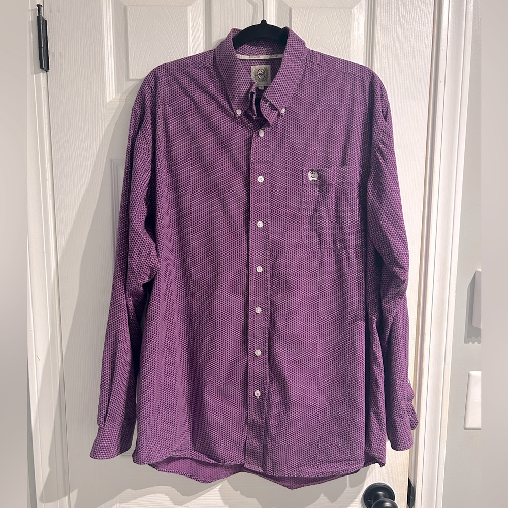 CINCH MENS BUTTON DOWN L SHIRT
